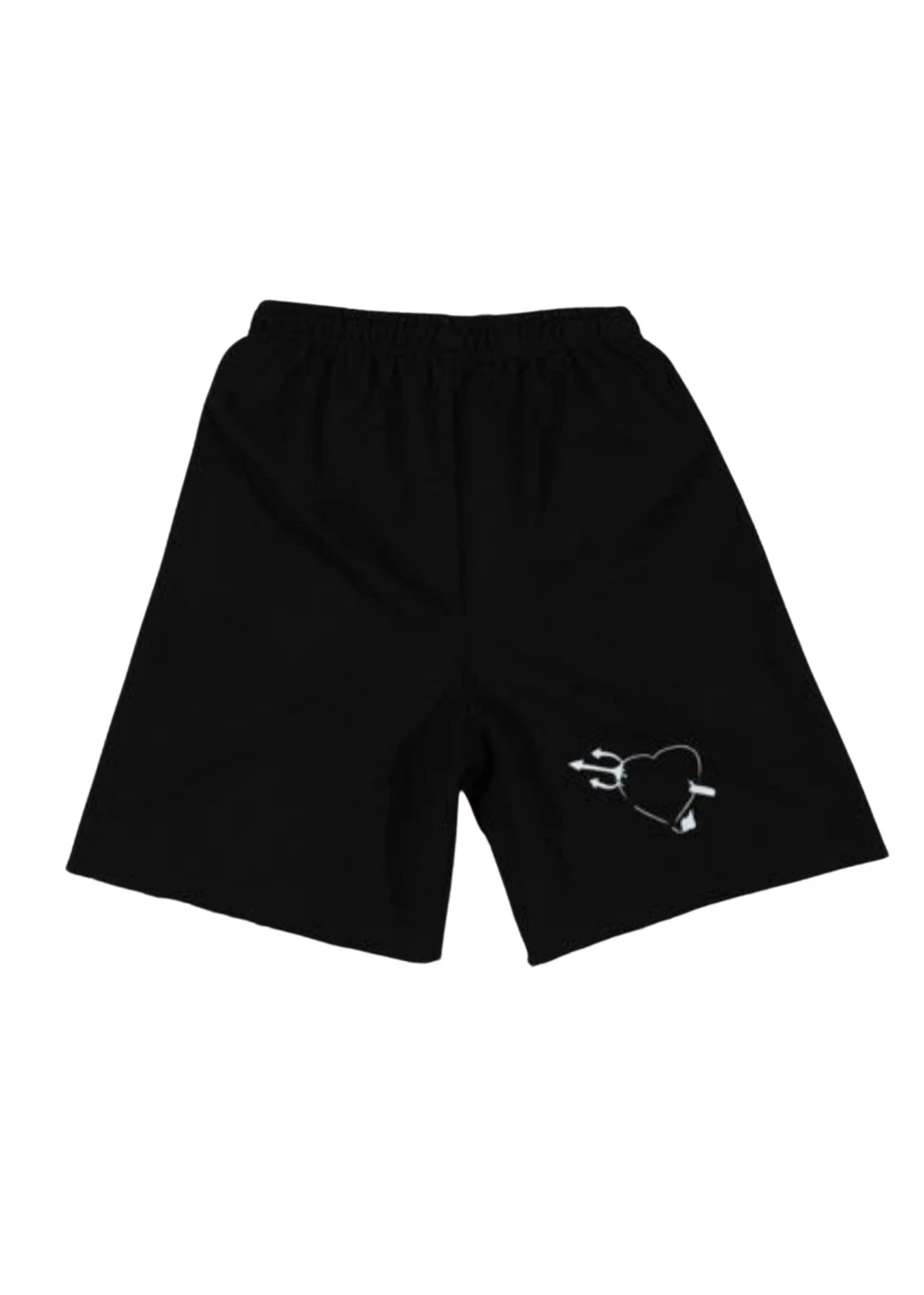 Boys Lie Read Me Shorts ★ Black 7 Boys Lie Read Me Shorts ★ Black