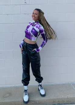 Stevenella Aspen Long Sleeve Top ★ Purple Tops