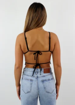 Pretty Garbage Bed Of Roses Top ★ Black Newness