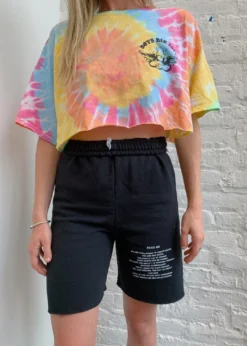 Boys Lie Read Me Shorts ★ Black