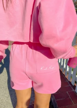 Rock N Rags Signature Sweat Shorts ★ Hot Pink