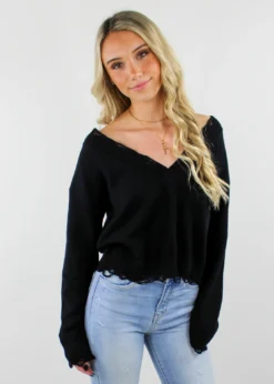 Rock N Rags The Sweet Life Sweater ★ Black