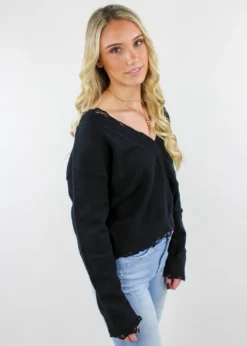 Rock N Rags The Sweet Life Sweater ★ Black