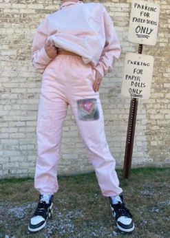 Boys Lie Eat Your Heart Out Sweatpants ★ Light Pink