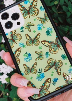 Beginning Boutique 21 Phone Cases Wildflower Butterfly Sage IPhone Case ★ Sage Green