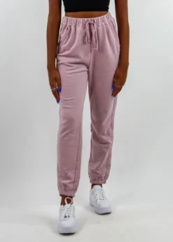 Hem & Thread Laugh Now Cry Later Joggers ★ Dusty Pink