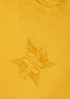 Boys Lie Angry Cupid Crewneck ★ Yellow