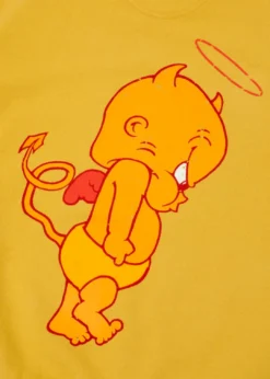 Boys Lie Angry Cupid Crewneck ★ Yellow