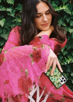 Phone Cases Wildflower Butterfly Sage IPhone Case ★ Sage Green