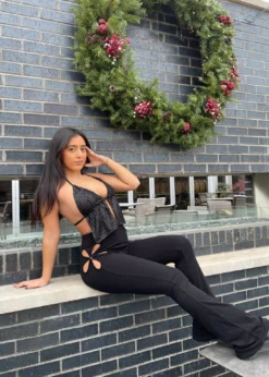 The Kript Peek A Boo Pants ★ Black Bottoms