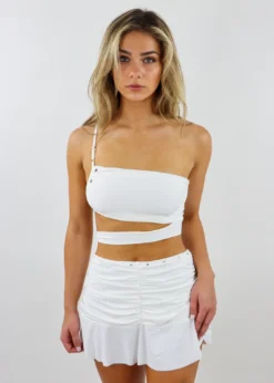 The Kript Tops Feeling It Tank ★ White