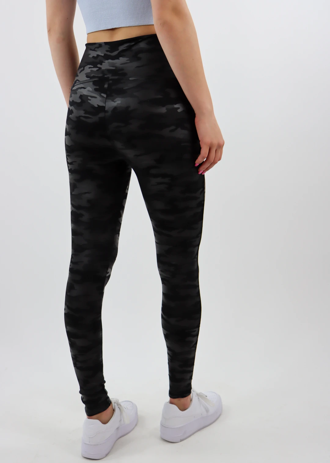 M. Rena Bottoms Camo Faux Leather Leggings ★ Black 5 M. Rena Bottoms Camo Faux Leather Leggings ★ Black