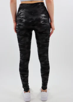 M. Rena Bottoms Camo Faux Leather Leggings ★ Black 10 M. Rena Bottoms Camo Faux Leather Leggings ★ Black