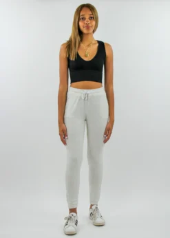 Vintage Havana Bottoms Just The Way You Are Joggers ★ Oatmeal