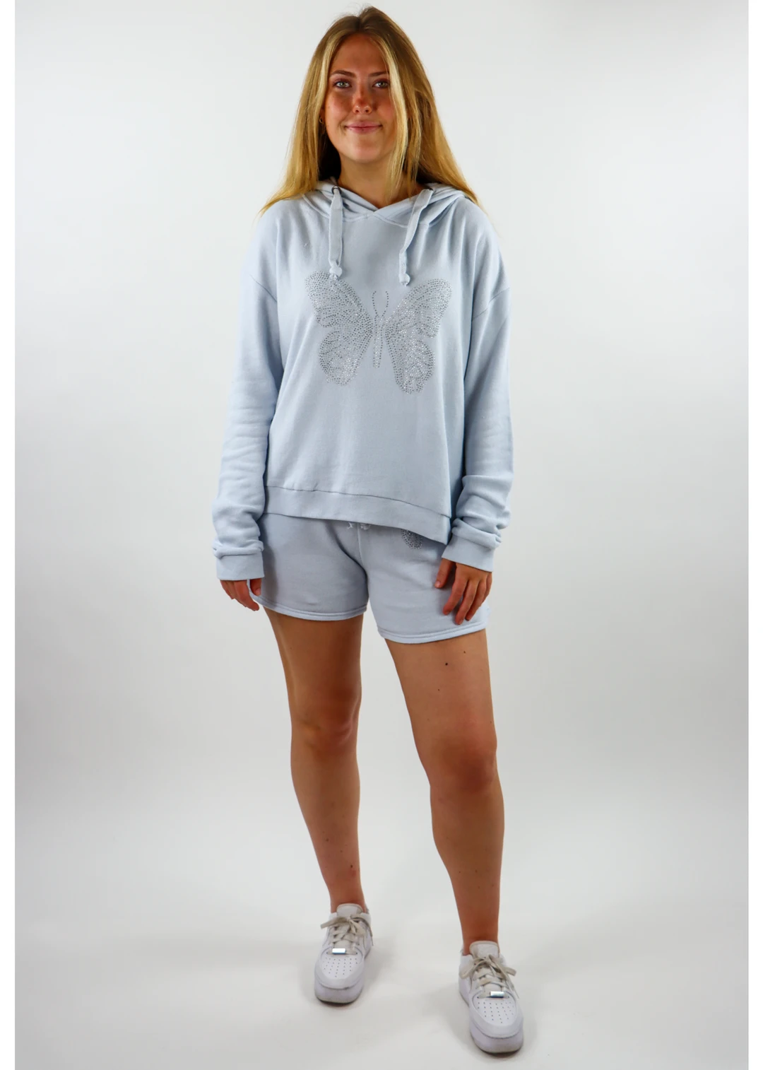 Vintage Havana Tell Me Sweat Shorts ★ Baby Blue Bottoms 7 Vintage Havana Tell Me Sweat Shorts ★ Baby Blue Bottoms