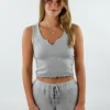 Vintage Havana Time Gone By Tank ★ Grey Tops