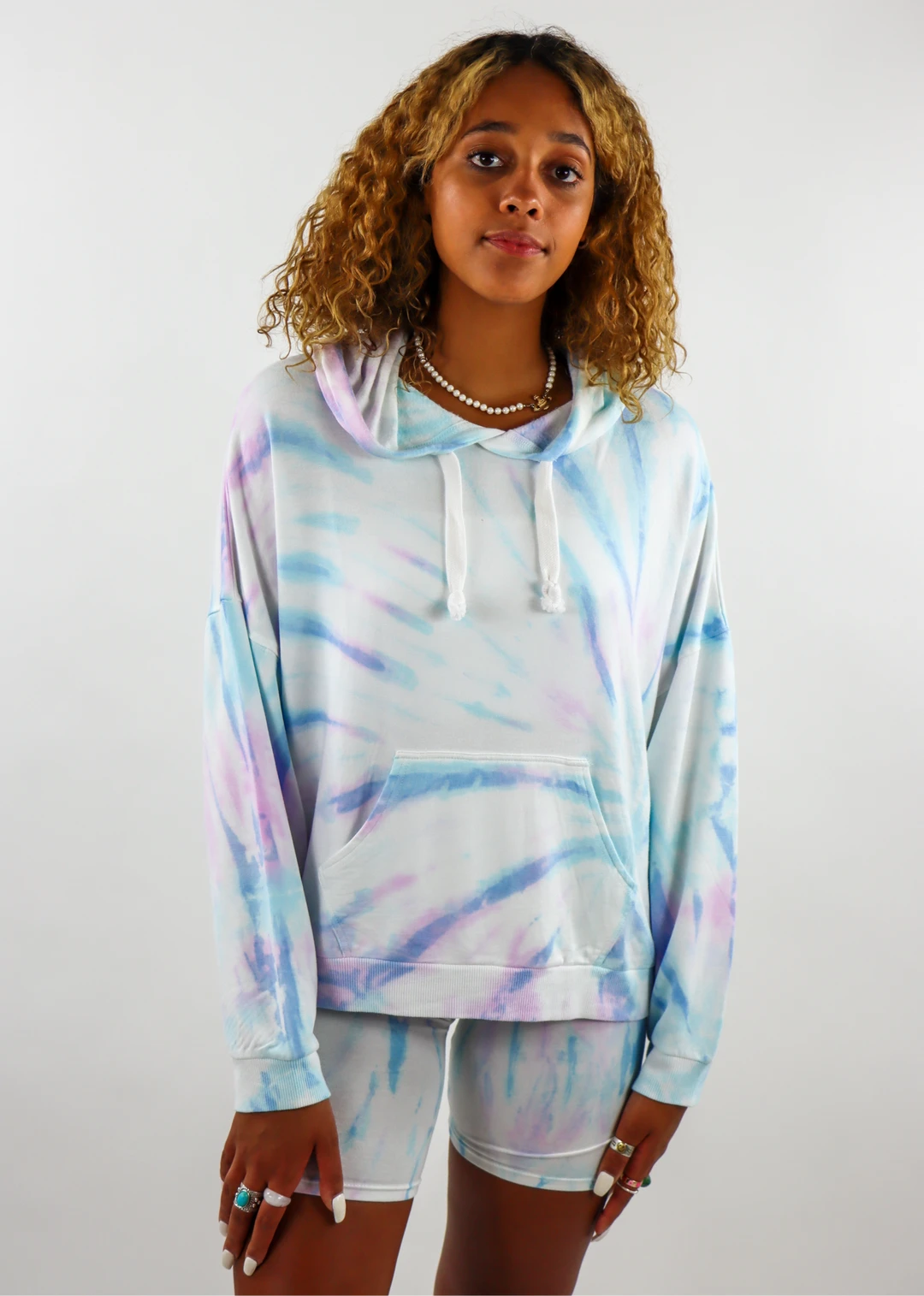 Vintage Havana Tops Cloud Nine Hoodie ★ Cotton Candy Tie-Dye 3 Vintage Havana Tops Cloud Nine Hoodie ★ Cotton Candy Tie-Dye