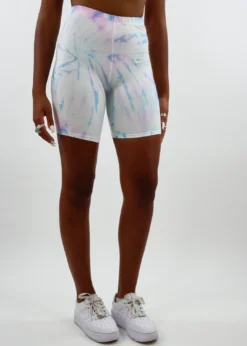 Vintage Havana Cloud Nine Biker Shorts ★ Cotton Candy Tie Dye 9 Vintage Havana Cloud Nine Biker Shorts ★ Cotton Candy Tie Dye