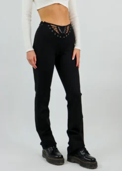 The Kript Poker Face Pants ★ Black Newness 12 The Kript Poker Face Pants ★ Black Newness