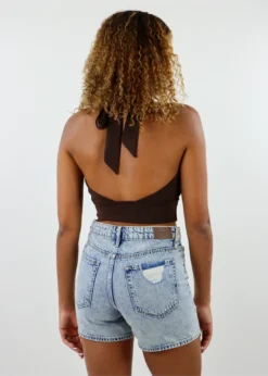 The Kript Tops Closer To You Top ★ Brown