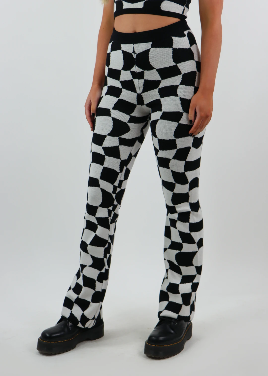 Bailey Rose Wild Side Pants ★ Checkered Bottoms 6 Bailey Rose Wild Side Pants ★ Checkered Bottoms