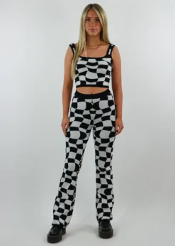 Bailey Rose Wild Side Pants ★ Checkered Bottoms 11 Bailey Rose Wild Side Pants ★ Checkered Bottoms