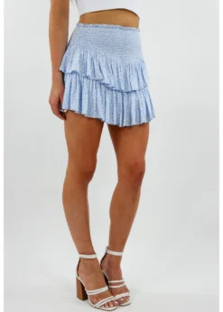 Rock N Rags Sunshine Daydream Skirt ★ Baby Blue Floral 24 Rock N Rags Sunshine Daydream Skirt ★ Baby Blue Floral