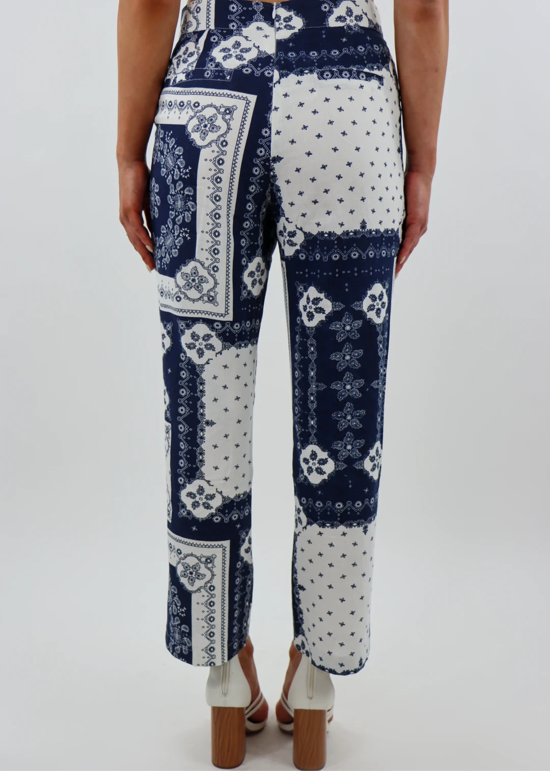 Bailey Rose Old Town Road Pants ★ Navy And White 9 Bailey Rose Old Town Road Pants ★ Navy And White