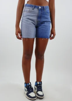 Bailey Rose Malibu Nights Jean Shorts ★ Two Toned