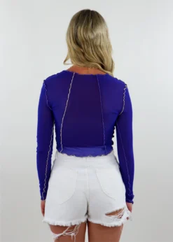 Bailey Rose Still The One Top ★ Cobalt Blue