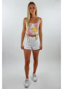 Bailey Rose Tops Solar Power Tank Top ★ Multi Color Tie Dye