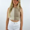 Bailey Rose Tops Bittersweet Tank ★ Tan