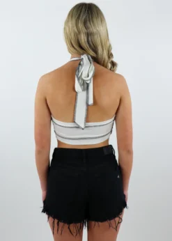 Bailey Rose Tops Best Friend Halter Top ★ White