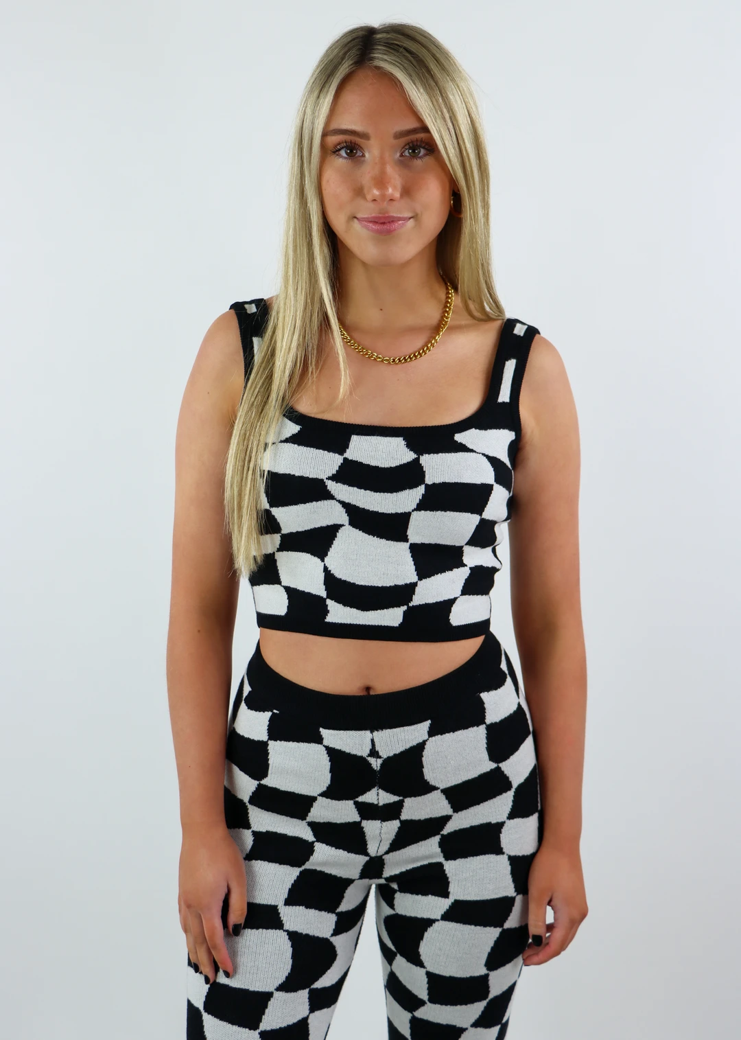Bailey Rose Wild Side Tank ★ Checkered Tops 3 Bailey Rose Wild Side Tank ★ Checkered Tops