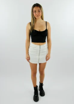 Blue Blush Tops Can We Kiss Forever Top ★ Black