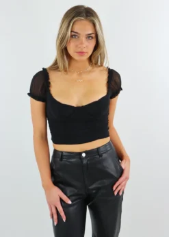 Tic Toc Best Sellers Babygirl Top ★ Black