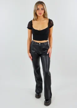 Tic Toc Best Sellers Babygirl Top ★ Black