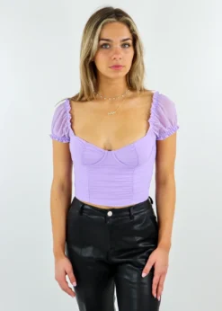 Tic Toc Best Sellers Babygirl Top ★ Lavender