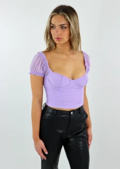 Tic Toc Best Sellers Babygirl Top ★ Lavender