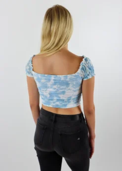 Tic Toc Babygirl Top ★ Blue Tie Dye Tops 8 Tic Toc Babygirl Top ★ Blue Tie Dye Tops