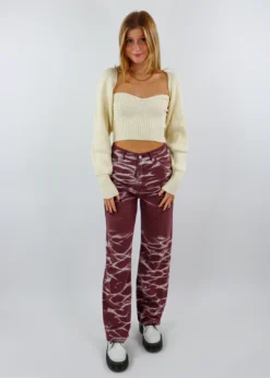 Cotton Candy Do It To It Cardigan Set ★ Beige