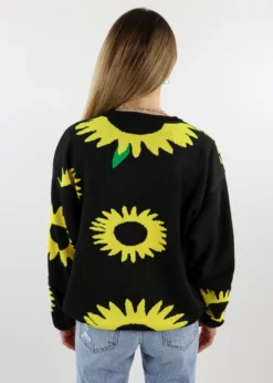 Daisy Street LTD Sunflower Field Sweater ★ Black 8 Daisy Street LTD Sunflower Field Sweater ★ Black