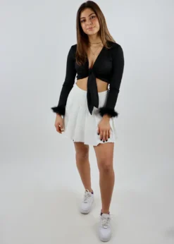 Stevenella Best Sellers Elle Woods Top ★ Black