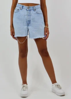 Vintage Levi's Bleeding Love Vintage Levi Shorts ★ Light Wash Newness