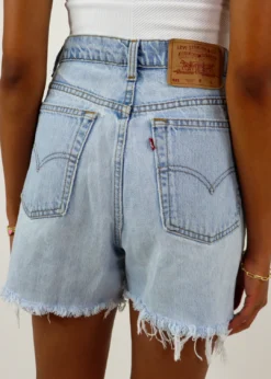 Vintage Levi's Bleeding Love Vintage Levi Shorts ★ Light Wash Newness