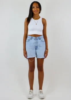 Vintage Levi's Bleeding Love Vintage Levi Shorts ★ Light Wash Newness