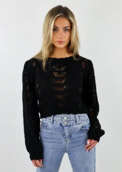 Storia Bohemian Rhapsody Sweater ★ Black Tops