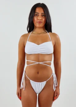 Motel Bold As Love Bikini Top ★ White Tops