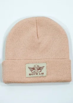 Boys Lie V2 Beanie ★ Blush