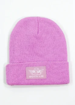 Newness Boys Lie V2 Beanie ★ Mauve